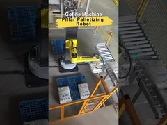 Chaîne de production à haute efficacité robot de palletisation de colonne