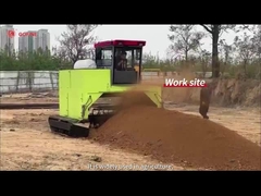 Machine à tourner le compost des engrais organiques commerciaux