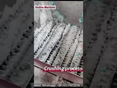 Équipement de concassage des engrais organiques à grande meule ouverte