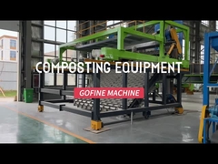 Machine de tournage de plaques à chaîne d'engrais organiques composés