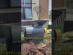 Matériau à haute teneur en humidité engrais anti-blocage broyeur à marteaux