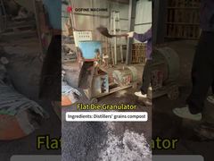 1-2 type cylindrique appartement de t/h le nouveau de granulatoire d'engrais organique meurent moulin de granule