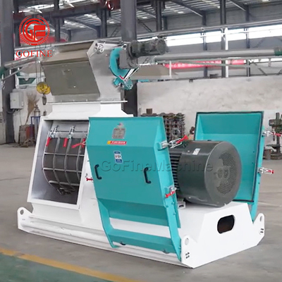 Machine 22kw de Feed Processing Plant de broyeur d'alimentation de broyeur à marteaux