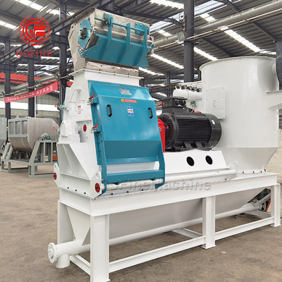 Chaîne de production de meulage d'alimentation d'équipement de broyeur de 10 Ton Corn Hammer Mill Feed
