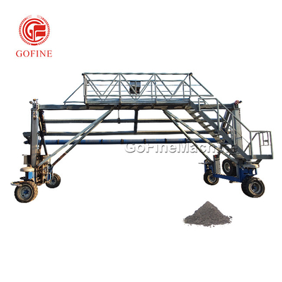 Machine de fabrication de revêtement de film de compost pour le fumier animal Déchets alimentaires engrais organique