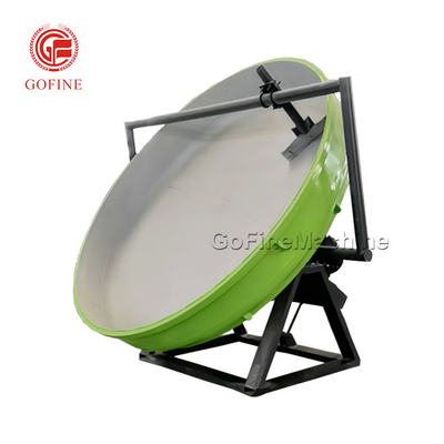Système de commande PLC Disque pan-équipement granulateur d'engrais organiques en forme d'arc