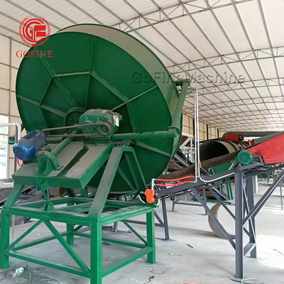 Ligne de production d'engrais à granulateur à disque de 3 à 5 T/h avec fabrication de granulés
