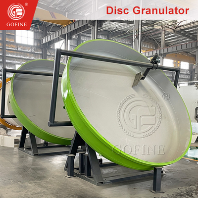 Machine à granuler à disque pour la ligne de production d'engrais de 1 à 2 tonnes/h