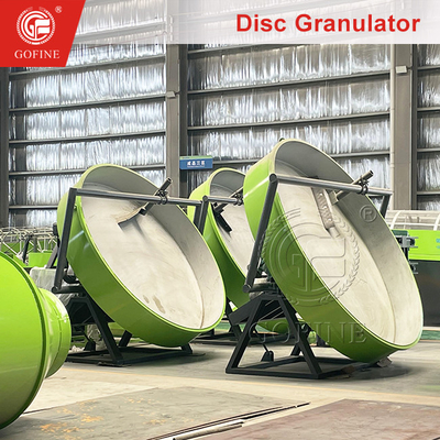 3-10mm Granules d'engrais organiques composés Disque Pan engrais Granulateur machine
