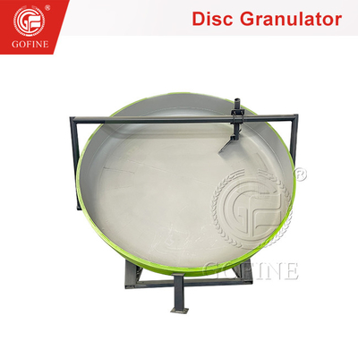 Équipement de granulateur à disque de granules ronds d'engrais organiques composés