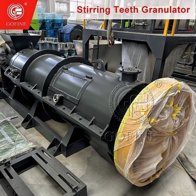 Granulateur d'engrais organiques en forme de boule sphérique de 15 kW Machine à structure raisonnable