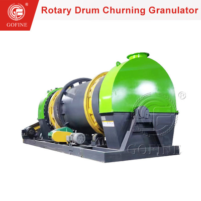 Méthode de granulation humide Machine de granulation à roulement à tambour rotatif