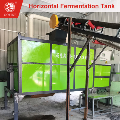 Machine de production d'engrais organiques de haute capacité de 5 à 15 m3/jour avec surveillance en temps réel de la fermentation