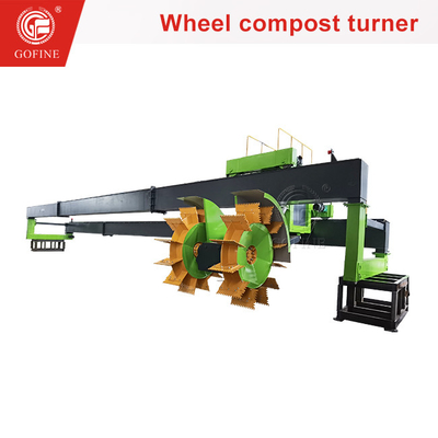 Cuisine Alimentation Roue de déchets type Compost tourner engrais organique machine