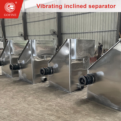 Séparateur solide-liquide d'automatisation industrielle avec fréquence de vibration réglable