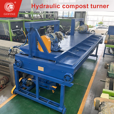 Machine de fabrication de compost à rainures efficaces pour la production d'engrais organiques