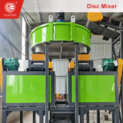 Machine de mélange industriel d'engrais organiques de 3 à 6 tonnes/heure pour la ligne de production d'engrais