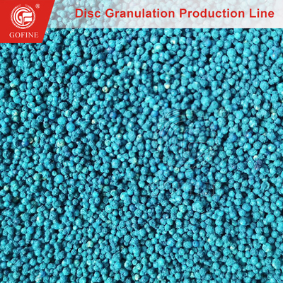 1-5 t/h usine de production de granulation d'engrais composés à base de phosphate Npk à haute production