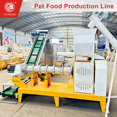 Extrudeuse multifonctionnelle pour aliments pour chiens ligne de production d'aliments pour animaux de compagnie