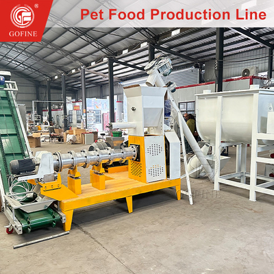 Usine de transformation d'aliments pour animaux de compagnie ligne de production d'aliments pour chiens
