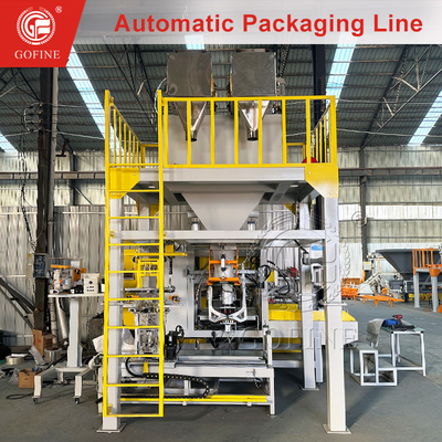 Ligne d'emballage automatique avancée pour l'usine de production d'engrais organiques