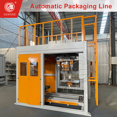 Machine de remplissage de forme verticale pour la ligne de production d'emballages