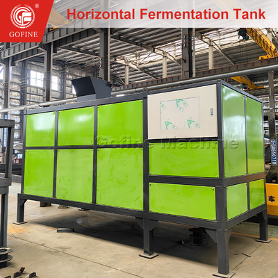 Machine de fermentation d'engrais organiques de type scellé pour le compostage des champignons