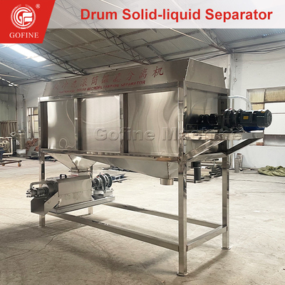 Filtrage des déchets agricoles Biogas Slurry Machine de séparation liquide-solide