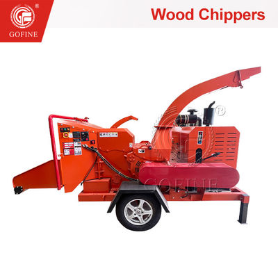 Déchiqueteur de bois mobile lourd pour les branches 3000 r/min