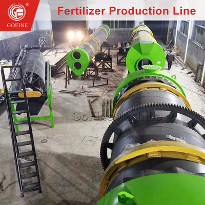 Nouvelle ligne de production d'engrais pour équipement de granulation d'engrais
