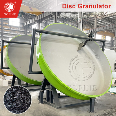 Machine à engrais à granulateur à disque 1-2T/H avec système de commande PLC