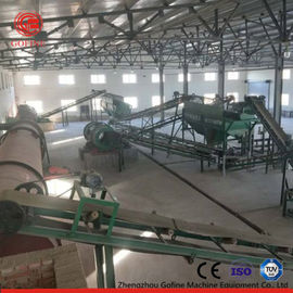 Usine composée d'engrais organique 1-2T/H