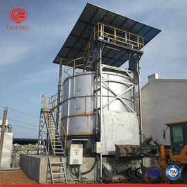 Excrément animal de production d'engrais de compost de cuve de fermentation en tant que matière première
