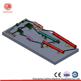 Usine d'engrais de la capacité élevée NPK, chaîne de production d'engrais organique