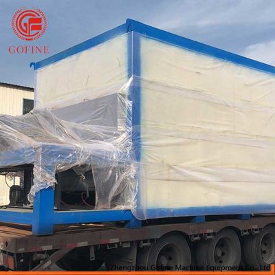 engrais de rebut de poulet de 40kw 20m3 compostant la machine