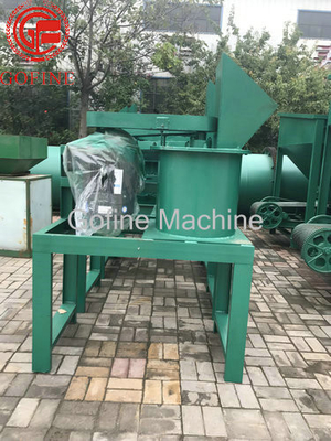 Broyeur à chaînes d'engrais d'alimentation de la machine de développement 60mm de l'engrais 3TPH